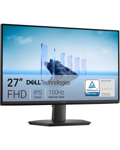 Dell 27 Monitor - SE2725HM - 27-inch Full HD (1920x1080) 16:9 100Hz Display, IPS Panel, 16.70 Million Colors, Anti-Glare, 1 HDMI / 1 VGA Port, TÜV Rheinland 3-Star*, Comfortview Plus - Black