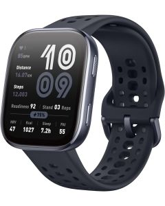 Amazfit Bip 6 Smart Watch 46mm, 14 Day Battery, 1.97" AMOLED Display, GPS & Free Maps, AI, Bluetooth Call & Text, Health, Fitness & Sleep Tracker, 140+ Workout Modes, 5 ATM Water-Resistance, Black