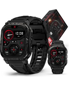 CARBINOX Blaze Smart Watch with GPS – Rugged Fitness Trackers, IP69K Waterproof, 170+ Sports Modes, Gorilla Glass, Make/Receive Calls, Android & iOS Compatible