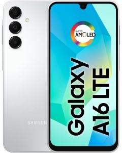 Samsung Galaxy A16 4G Dual SIM (128GB, 2025) 6.7" 90Hz AMOLED, Splash Resistant, 8Core, 50MP Camera (Factory Unlocked International Model for GSM, Global) A165M/DS (25W Fast Charger Bundle, Grey)