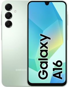 SAMSUNG Galaxy A16 4G LTE (128GB + 4GB) International Model SM-A165F/DS Factory Unlocked 6.7" Dual Sim 50MP Dual Cam (Case Bundle) (Light Green)