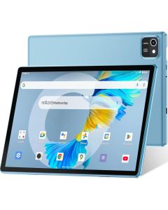 Tablet 10 inch Android 13 Tablets, 6GB RAM 64GB ROM, Quad-Core Processor, 1280x800 LCD Touch Screen, WiFi, GMS, Dual Camera, Bluetooth, 6000mAh Battery (Blue)