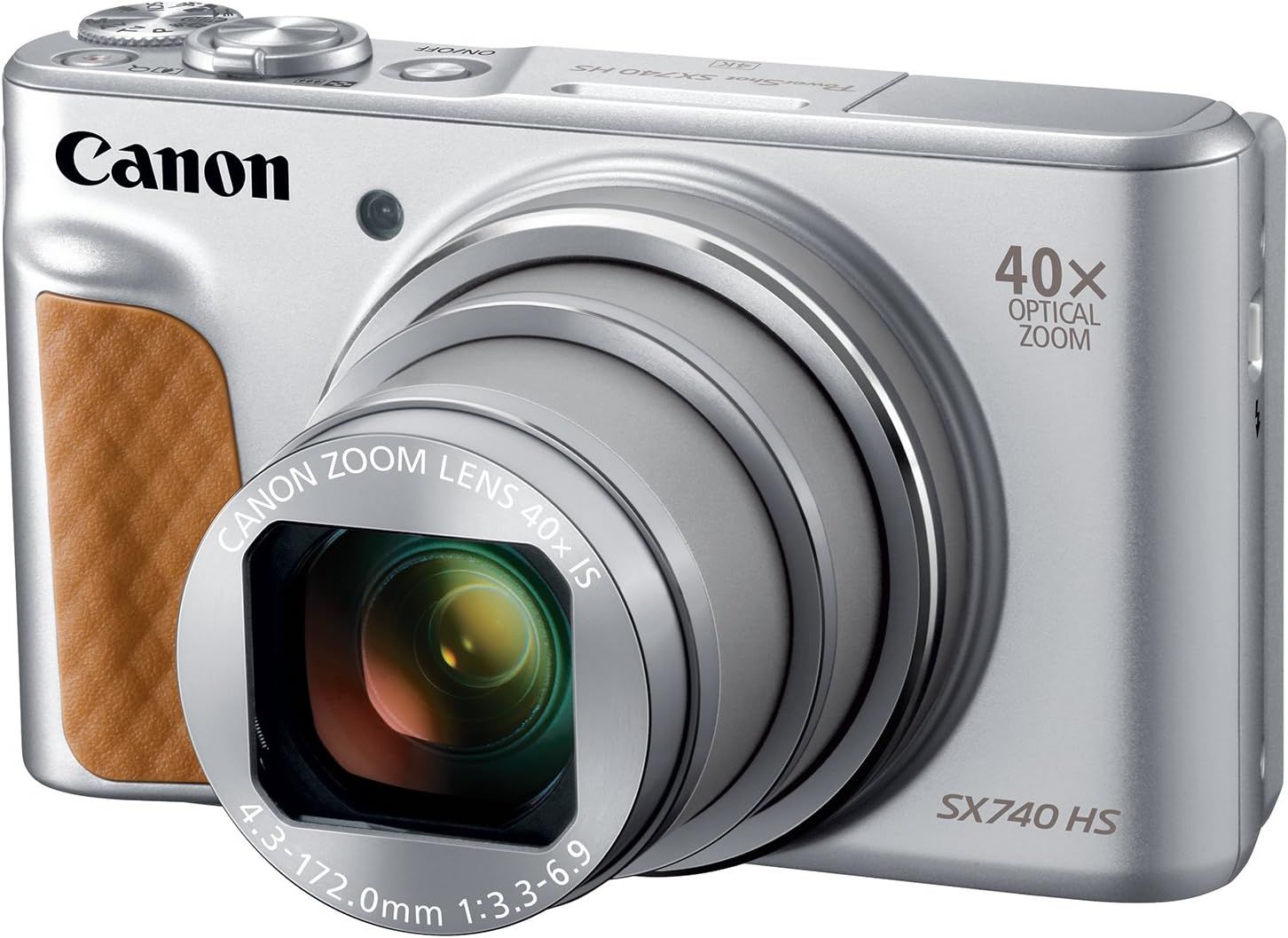Canon Cameras US Point and Shoot Digital Camera with 3.0" LCD, Silver (2956C001)