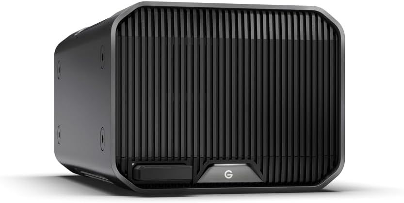 SanDisk Professional 48TB G-RAID Project 2 - External Hard Drive HDD, Thunderbolt 3, USB (10Gbps), 7200RPM Ultrastar Hard Drive, Up to 540MB/s Read - SDPHK2H-048T-NBAAD