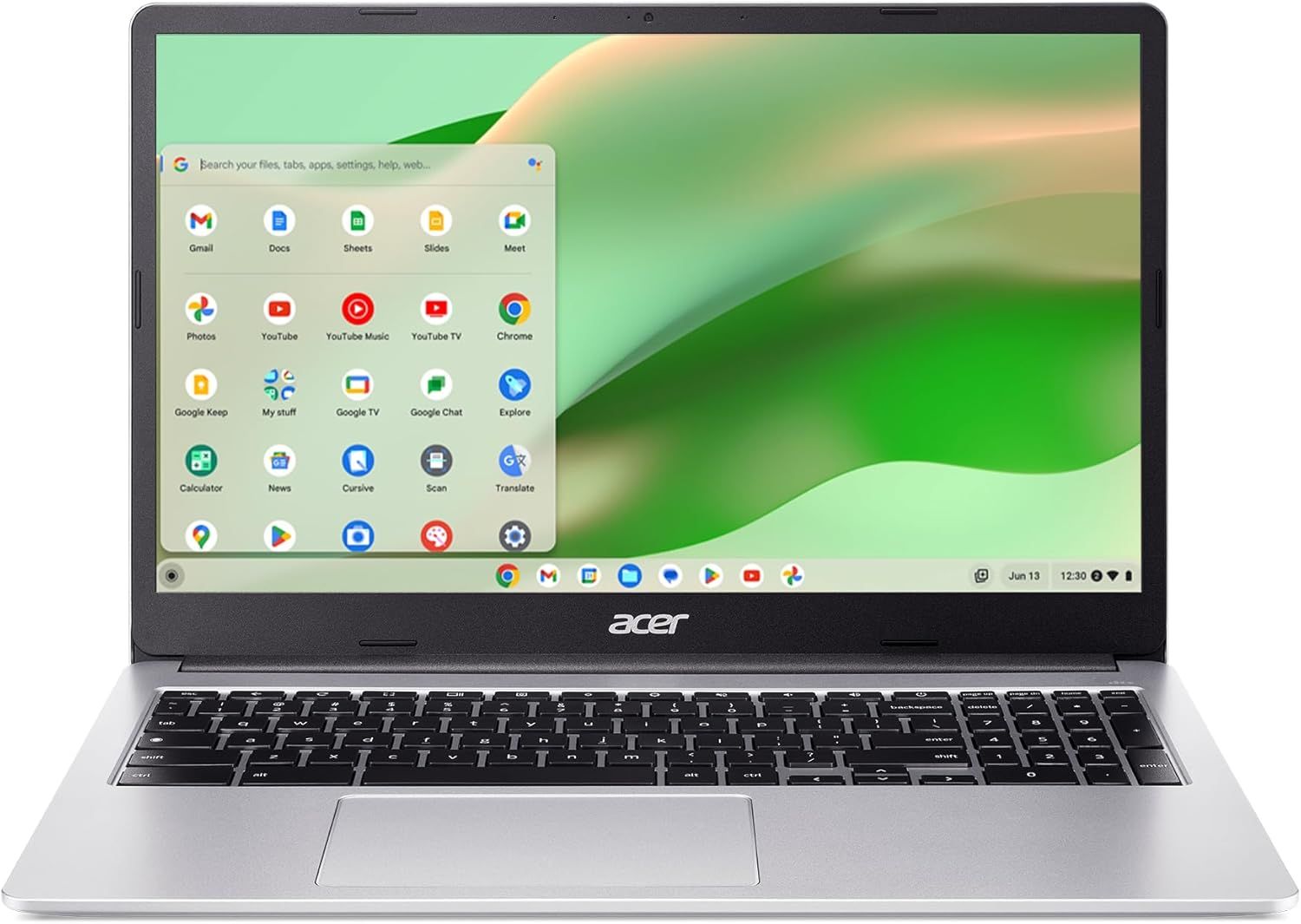 Acer Chromebook 315 Laptop | Intel Celeron N4500 | 15.6" Full HD IPS Display | Intel UHD Graphics | 4GB LPDDR4X | 64GB eMMC | Intel Wi-Fi 6 | DTS Audio | USB Type-C | Chrome OS | CB315-4H-C8XU