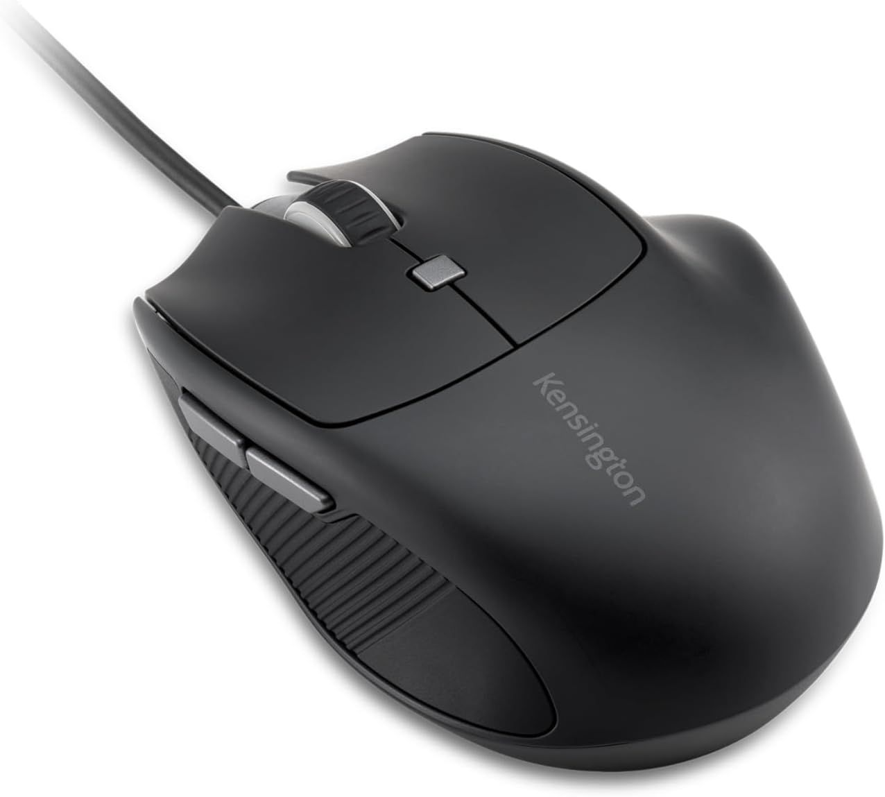 Kensington USB-C Wired Mouse, Pro Fit Ergo MY435 EQ Wired Mouse, Programmable Buttons, Quiet-Click Buttons, USB-C Connection - Black (K72512NA)