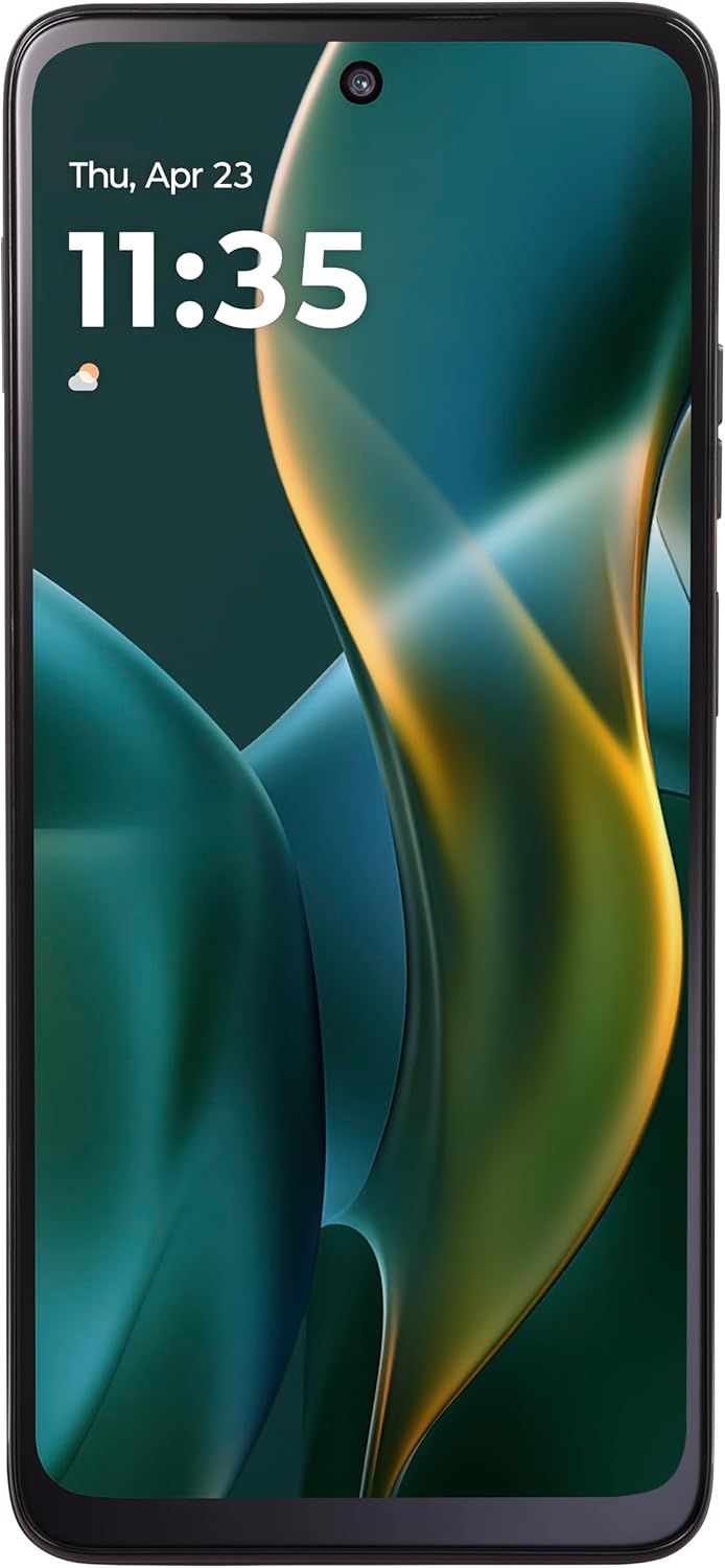 total wireless Motorola Moto G 2025, 128GB, 5G, 50MP Camera System, 6.7" 120Hz Display, 5000mAh Battery, Unlocked Smartphone, Locked to Gray