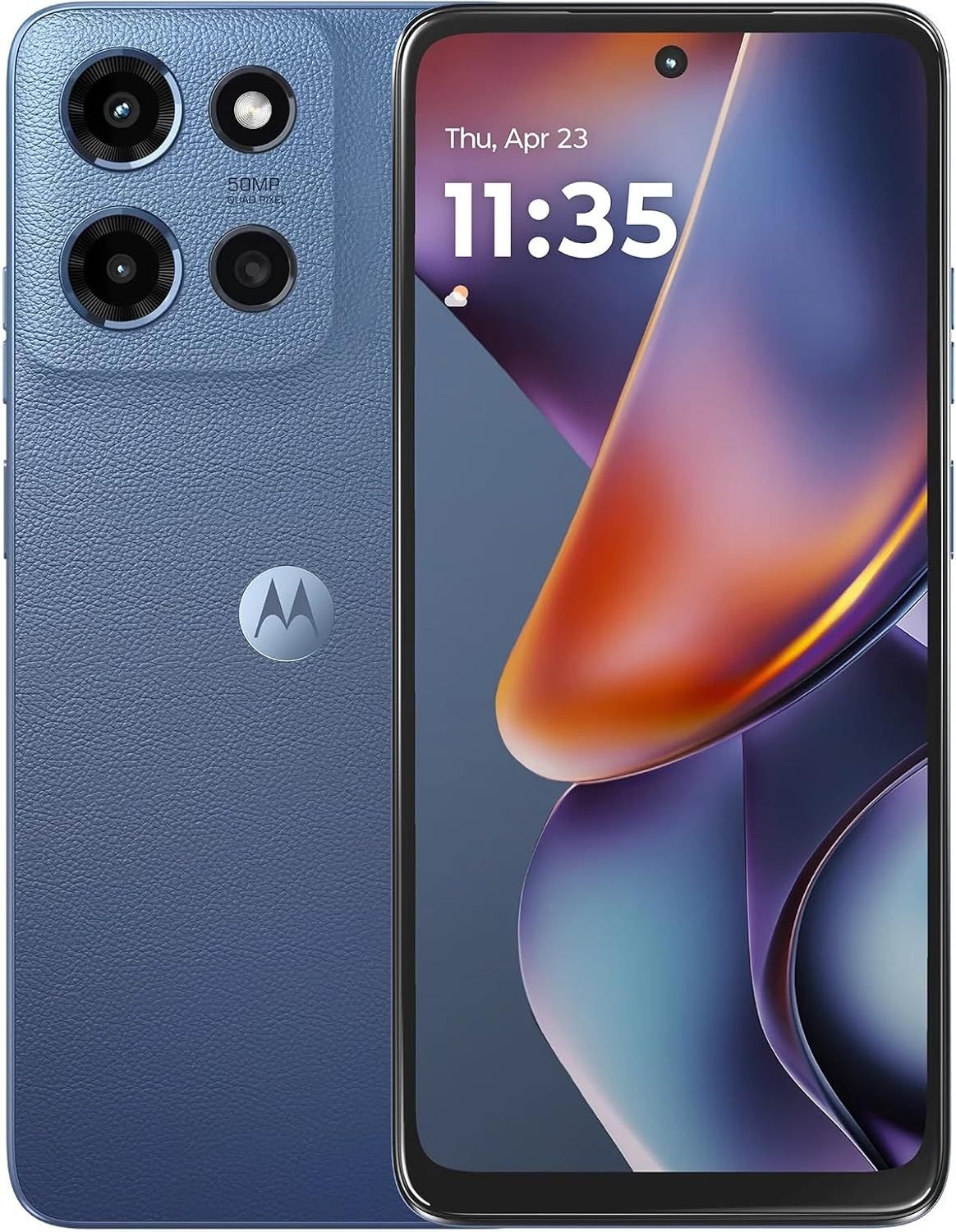 Verizon Prepaid Motorola Moto G 2025, 64GB, 5G, 50MP Camera System, 6.7" 120Hz Display, 5000mAh Battery - Locked to Verizon Prepaid - Blue