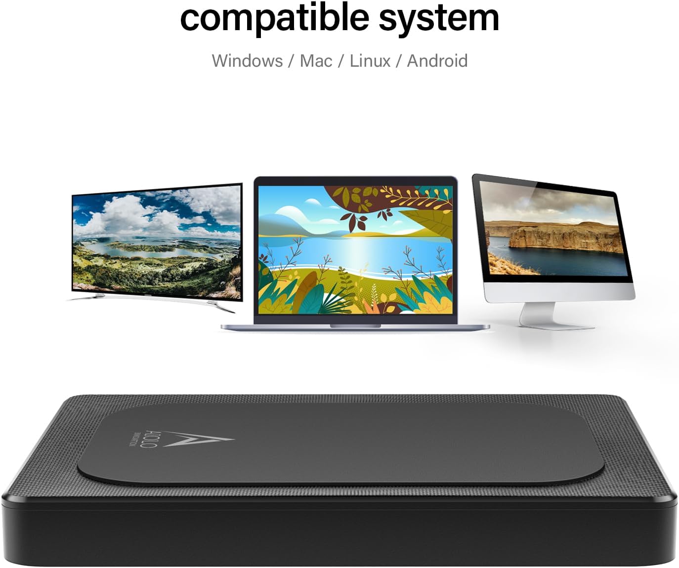 500GB External Hard Drive Ultra Slim Portable HDD-USB 3.0 for PC, Mac, Laptop, PS4, Xbox one,Xbox 360 HD-A4