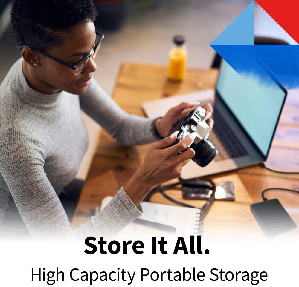 Toshiba Canvio Advance 4TB Portable External Hard Drive USB 3.0, Red - HDTCA40XR3CA