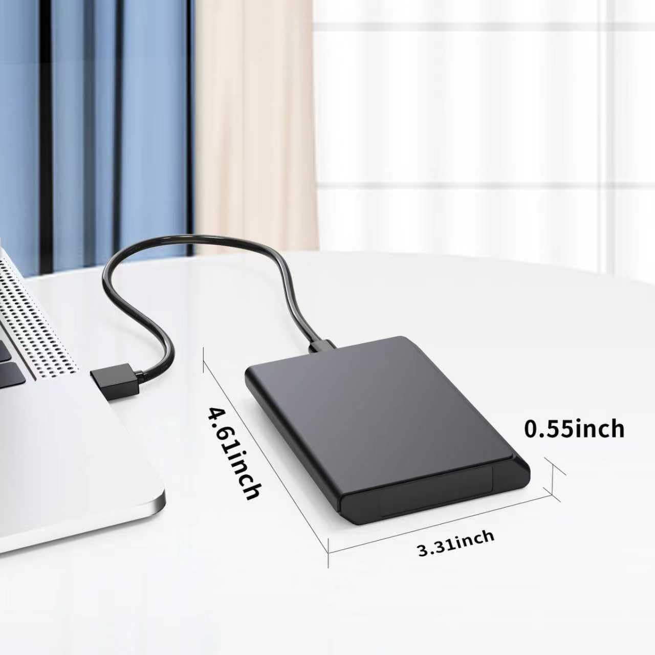 Portable External Hard Drive,USB-C,HDD USB 3.0,for Windows, Mac,Android,TV,Phone,Laptop,Desktop,PS4/5,Xbox One X/S, Xbox 360, Xbox Series X/S (HDD2-250G)