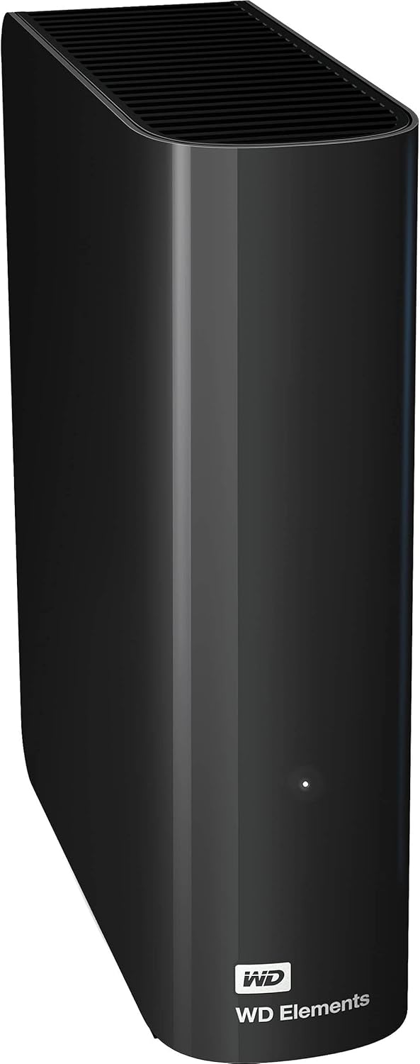 Western Digital - WD Elements 10TB Desktop Hard Drive - USB 3.0 for Laptop Desktop Windows Computer - Crypto Chia Mining - WDBWLG0100HBK-NESN