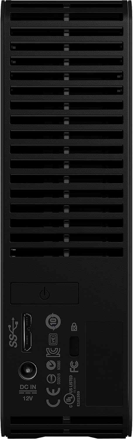 Western Digital - WD Elements 10TB Desktop Hard Drive - USB 3.0 for Laptop Desktop Windows Computer - Crypto Chia Mining - WDBWLG0100HBK-NESN