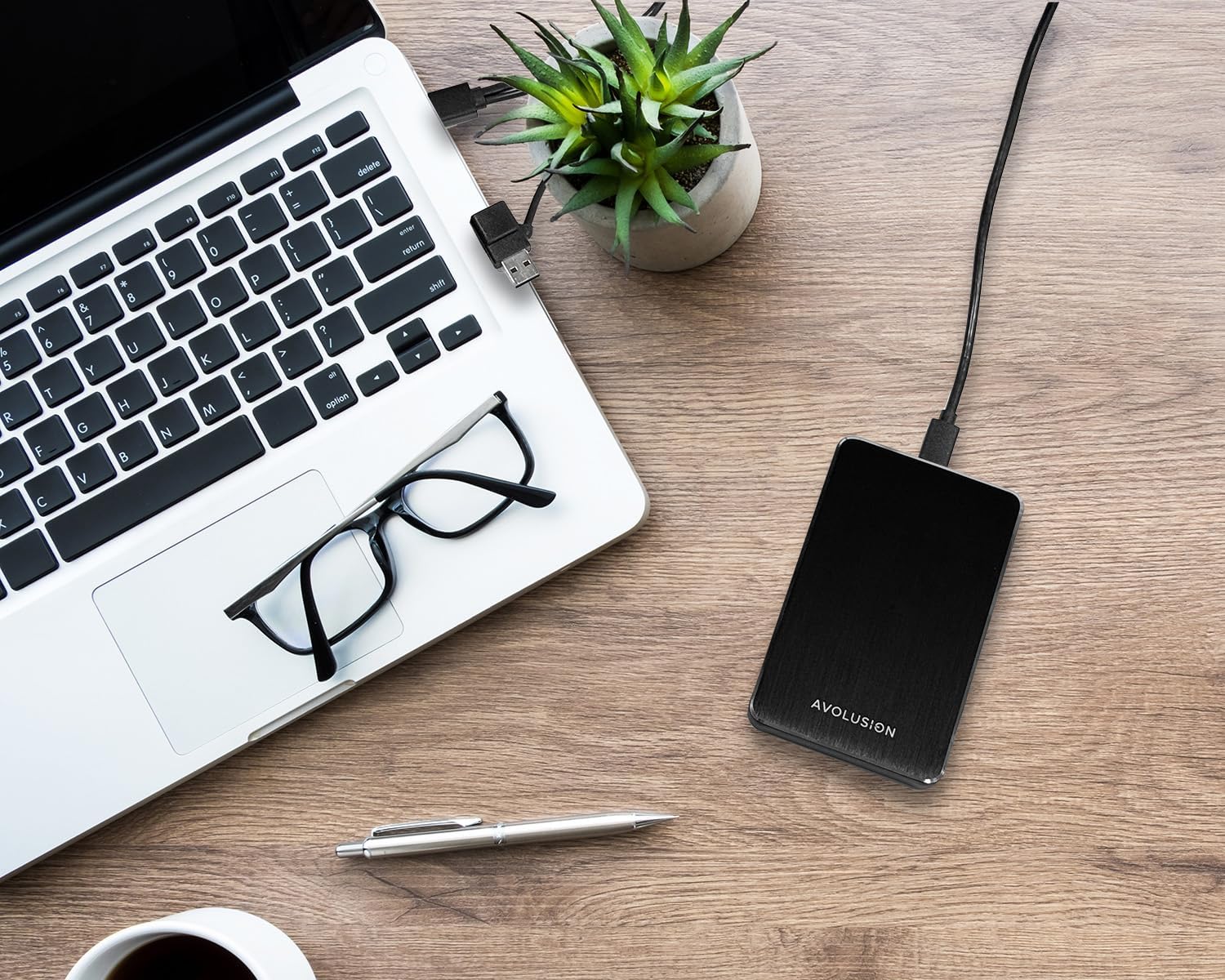 Avolusion M2 Series 2TB USB 3.0 Portable External Hard Drive (for PC/Laptop Windows/Mac OS) - 2 Year Warranty