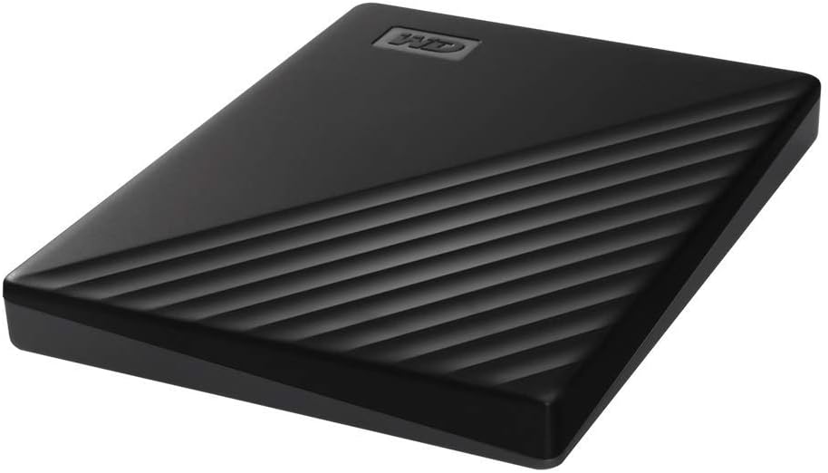 WD My Passport 2 TB Portable Hard Drive - External - Black - WDBYVG0020BBK-WESN (Renewed)