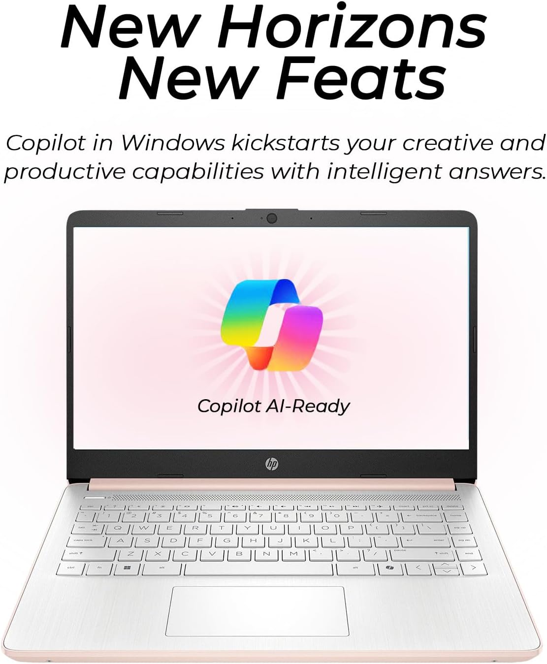 HP Latest Ultrabook Laptop with Copilot AI - 1.2TB Storage - 8GB RAM - Intel Core | Microsoft Office 365 Included, 192GB SSD + 1TB Cloud Storage, Webcam, Windows 11 no Mouse | Essential Laptop