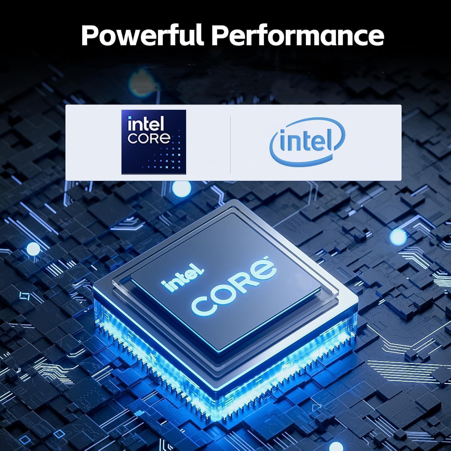 HP 15.6 inch FHD Laptop Computer, 2026 Edition, Intel 8 cores i3 CPU, 128GB SSD, Copilot AI, Fingerprint Reader, Windows 11 with Office 365 for The Web, no Mouse