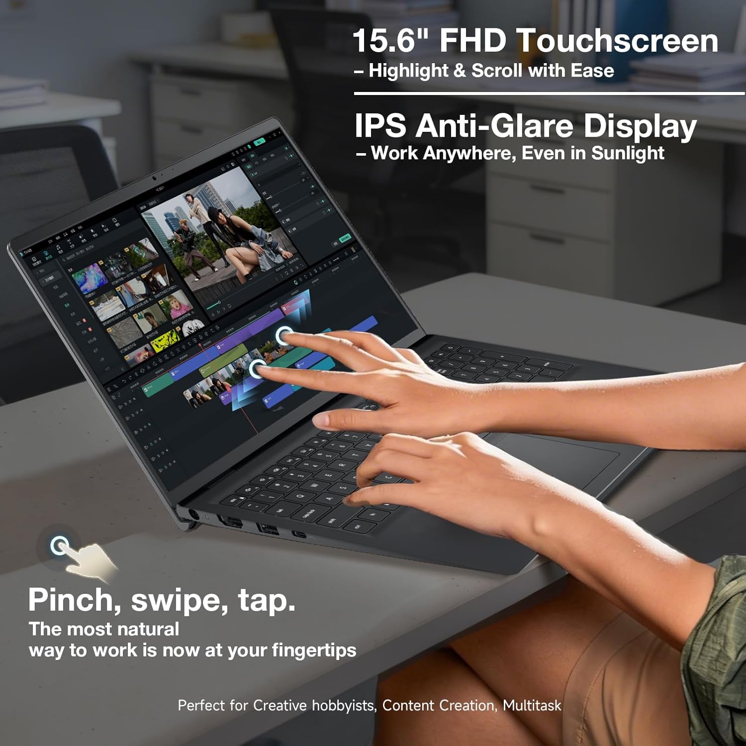 Dell Inspiron 15 3530 Laptop Computer, 15.6" Touchscreen WVA LED FHD Anti-Glare Display, 20GB RAM, 512GB SSD, Windows 11 Pro, Intel 10-Core i5-1334U, AI Copilot for Student & Business