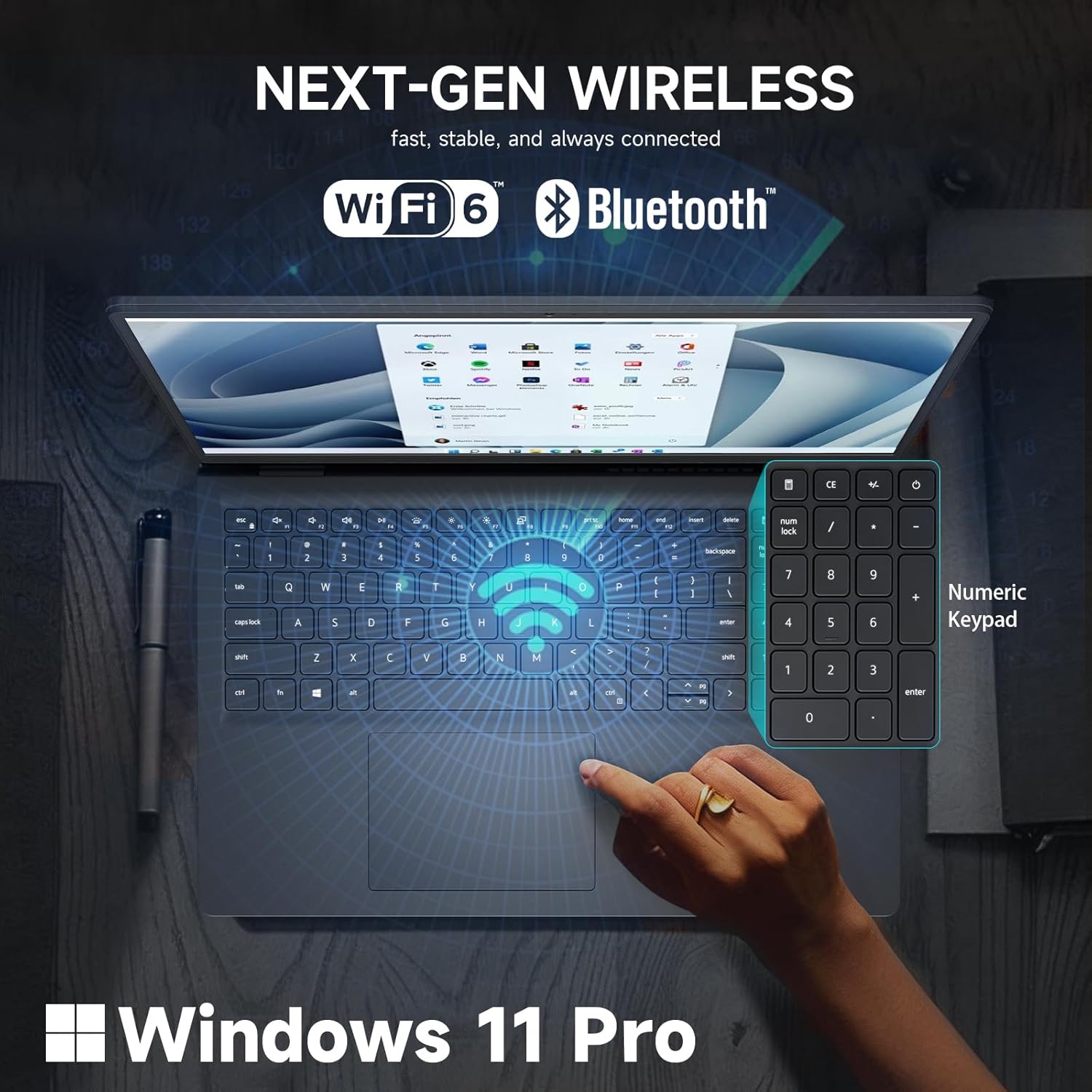 Dell Inspiron 15 3530 Laptop Computer, 15.6" Touchscreen WVA LED FHD Anti-Glare Display, 20GB RAM, 512GB SSD, Windows 11 Pro, Intel 10-Core i5-1334U, AI Copilot for Student & Business