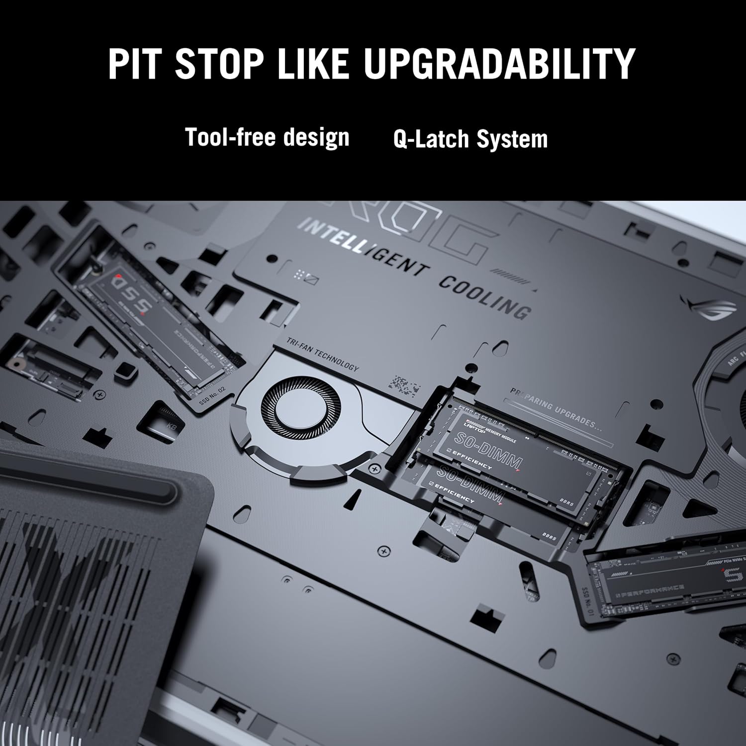 ASUS ROG Strix G16 (2025) Gaming Laptop, 16” FHD+ 16:10 165Hz/3ms Display, NVIDIA® GeForce RTX™ 5060 Laptop GPU, Intel® Core™ i7 Processor 14650HX, 16GB DDR5, 1TB Gen 4 SSD, Wi-Fi 7, Windows 11 Home