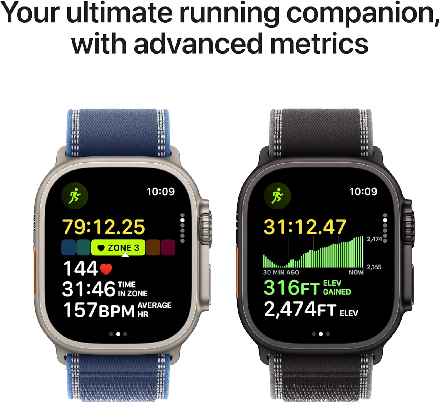 Apple Watch Ultra 3 [GPS + Cellular 49mm] Running & Multisport Smartwatch w/Rugged Titanium Case w/Black Ocean Band. Satellite Communications, Advanced Health & Fitness Tracking