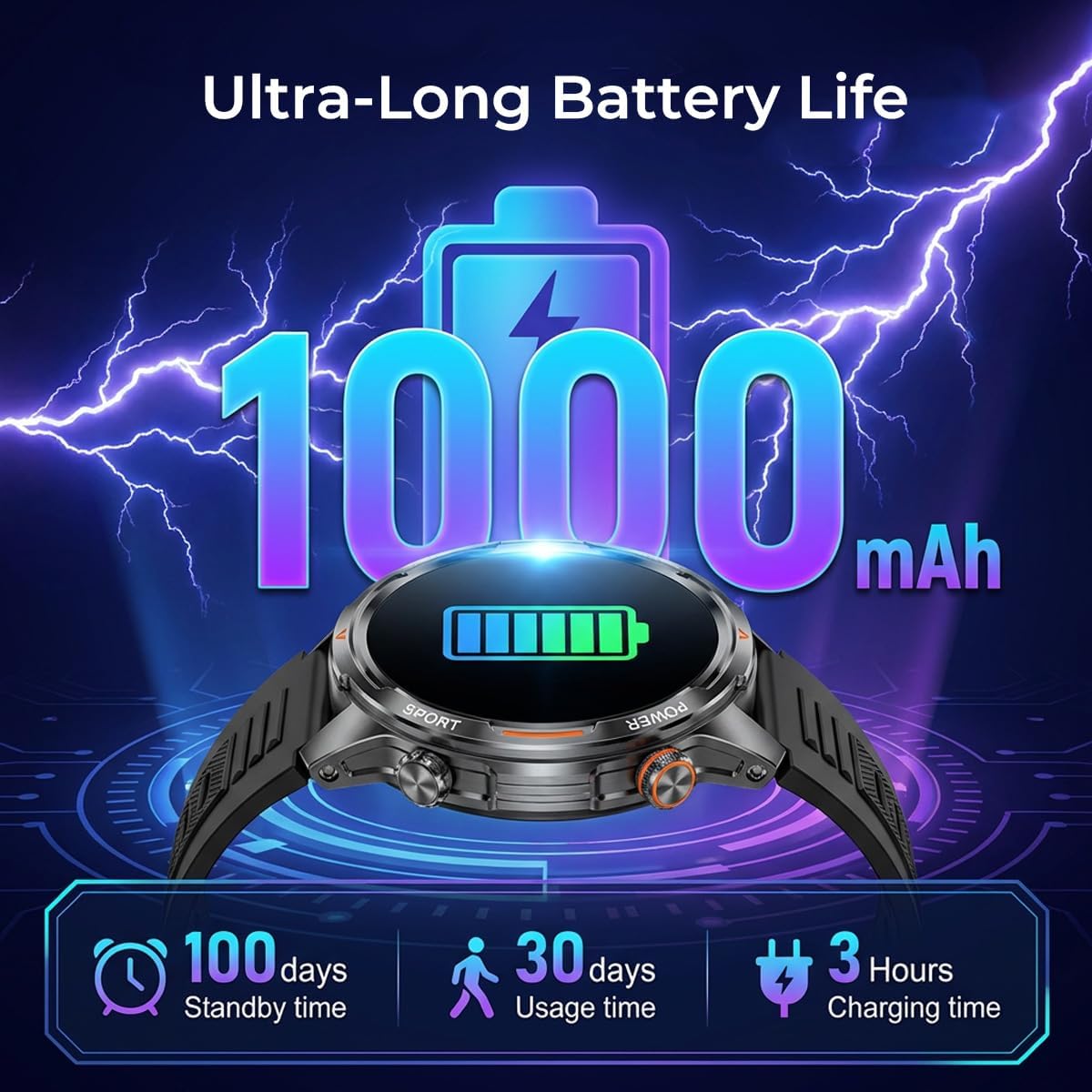 Smart Watch for Women, 1.7in AMOLED Ultra-Clear 110+ Sport Modes Smartwatch, Fitness Tracker with Heart Rate/Sleep/SpO2 Monitor, IP68 Waterproof, Answer/Make Call for Android and iPhones