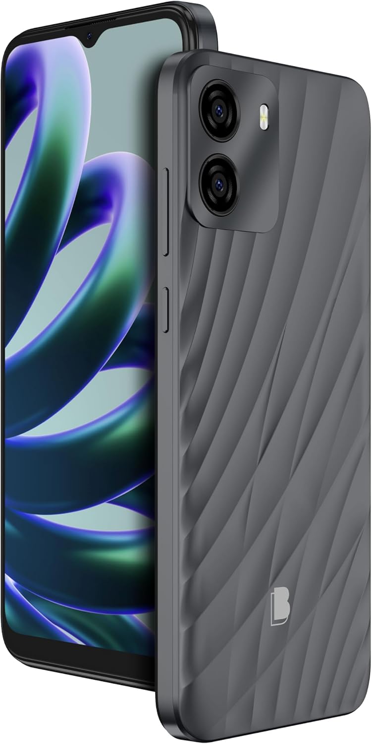 BLU G35 | 2025 | Unlocked | 6.5” HD+ Infinity Display | Dual 8MP Camera + LED Flash 5MP Selfie Camera | 32GB/3GB I US Version | US Warranty | Grey
