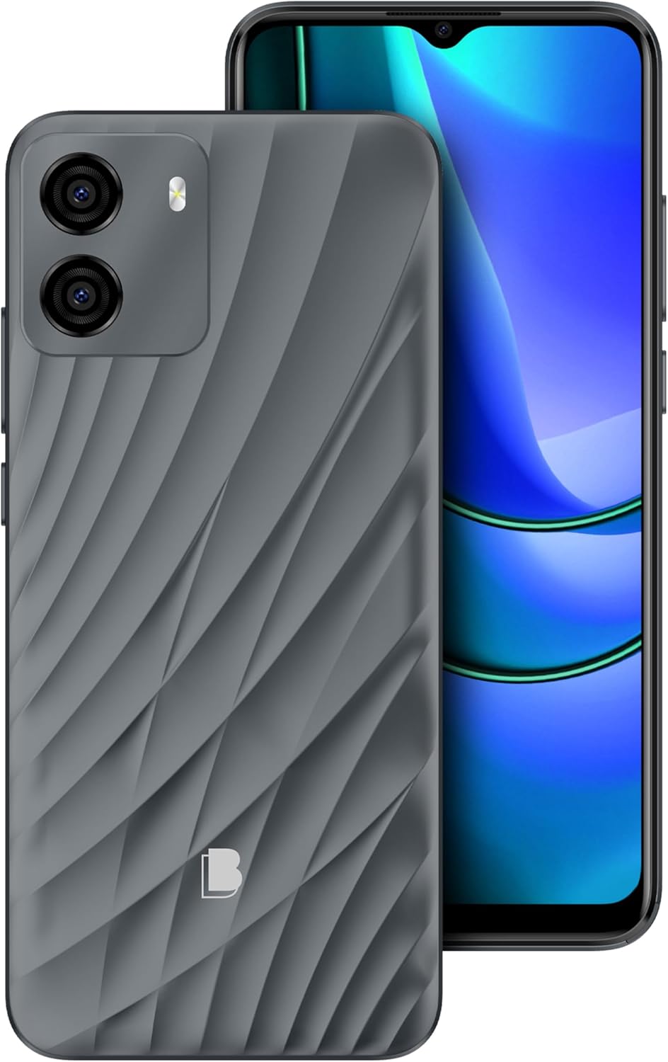 BLU G35 | 2025 | Unlocked | 6.5” HD+ Infinity Display | Dual 8MP Camera + LED Flash 5MP Selfie Camera | 32GB/3GB I US Version | US Warranty | Grey